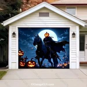 Headless Horseman | Halloween Garage Door Cover