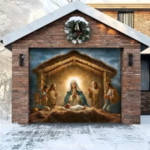 Nativity Scene | Christmas Garage Door Cover