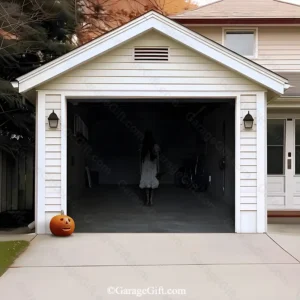 Possessed Girl | Halloween Garage Door Cover